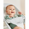 image:imageBabyBjrn Bouncer Balance Soft Cotton BlackDark Gray  2in1 Adjustable Baby Bouncer Seat and Toddler Chair Newborn to Toddler 829 lbs 4 Positions Lightweight amp PortableSilverWhite