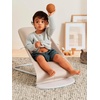 image:imageBabyBjrn Bouncer Balance Soft Cotton BlackDark Gray  2in1 Adjustable Baby Bouncer Seat and Toddler Chair Newborn to Toddler 829 lbs 4 Positions Lightweight amp PortableBeigeGray