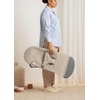 image:imageBabyBjrn Bouncer Balance Soft Cotton BlackDark Gray  2in1 Adjustable Baby Bouncer Seat and Toddler Chair Newborn to Toddler 829 lbs 4 Positions Lightweight amp PortableSand gray