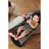 image:imageBabyBjrn Bouncer Balance Soft Cotton BlackDark Gray  2in1 Adjustable Baby Bouncer Seat and Toddler Chair Newborn to Toddler 829 lbs 4 Positions Lightweight amp PortableDark Gray
