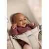 image:imageBabyBjrn Bouncer Balance Soft Cotton BlackDark Gray  2in1 Adjustable Baby Bouncer Seat and Toddler Chair Newborn to Toddler 829 lbs 4 Positions Lightweight amp PortableSand gray