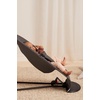 image:imageBabyBjrn Bouncer Balance Soft Cotton BlackDark Gray  2in1 Adjustable Baby Bouncer Seat and Toddler Chair Newborn to Toddler 829 lbs 4 Positions Lightweight amp PortableDark Gray