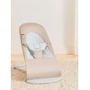 image:imageBabyBjrn Bouncer Balance Soft Cotton BlackDark Gray  2in1 Adjustable Baby Bouncer Seat and Toddler Chair Newborn to Toddler 829 lbs 4 Positions Lightweight amp PortableBeigeGray