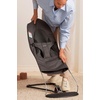 image:imageBabyBjrn Bouncer Balance Soft Cotton BlackDark Gray  2in1 Adjustable Baby Bouncer Seat and Toddler Chair Newborn to Toddler 829 lbs 4 Positions Lightweight amp PortableDark Gray