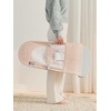 image:imageBabyBjrn Bouncer Balance Soft Cotton BlackDark Gray  2in1 Adjustable Baby Bouncer Seat and Toddler Chair Newborn to Toddler 829 lbs 4 Positions Lightweight amp PortablePearly PinkWhite