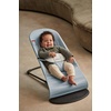 image:imageBabyBjrn Bouncer Balance Soft Cotton BlackDark Gray  2in1 Adjustable Baby Bouncer Seat and Toddler Chair Newborn to Toddler 829 lbs 4 Positions Lightweight amp PortableBlueGray
