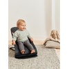 image:imageBabyBjrn Bouncer Balance Soft Cotton BlackDark Gray  2in1 Adjustable Baby Bouncer Seat and Toddler Chair Newborn to Toddler 829 lbs 4 Positions Lightweight amp PortableDark GrayGray