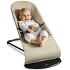 image:imageBabyBjrn Bouncer Balance Soft Cotton BlackDark Gray  2in1 Adjustable Baby Bouncer Seat and Toddler Chair Newborn to Toddler 829 lbs 4 Positions Lightweight amp PortableKhakiBeige
