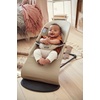 image:imageBabyBjrn Bouncer Balance Soft Cotton BlackDark Gray  2in1 Adjustable Baby Bouncer Seat and Toddler Chair Newborn to Toddler 829 lbs 4 Positions Lightweight amp PortableKhakiBeige