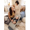 image:imageBabyBjrn Bouncer Balance Soft Cotton BlackDark Gray  2in1 Adjustable Baby Bouncer Seat and Toddler Chair Newborn to Toddler 829 lbs 4 Positions Lightweight amp PortableSand gray