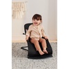 image:imageBabyBjrn Bouncer Balance Soft Cotton BlackDark Gray  2in1 Adjustable Baby Bouncer Seat and Toddler Chair Newborn to Toddler 829 lbs 4 Positions Lightweight amp PortableBlackDark Gray