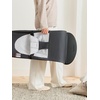 image:imageBabyBjrn Bouncer Balance Soft Cotton BlackDark Gray  2in1 Adjustable Baby Bouncer Seat and Toddler Chair Newborn to Toddler 829 lbs 4 Positions Lightweight amp PortableDark GrayGray