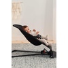image:imageBabyBjrn Bouncer Balance Soft Cotton BlackDark Gray  2in1 Adjustable Baby Bouncer Seat and Toddler Chair Newborn to Toddler 829 lbs 4 Positions Lightweight amp PortableBlackDark Gray