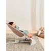 image:imageBabyBjrn Bouncer Balance Soft Cotton BlackDark Gray  2in1 Adjustable Baby Bouncer Seat and Toddler Chair Newborn to Toddler 829 lbs 4 Positions Lightweight amp PortableBeigeGray