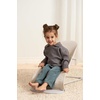image:imageBabyBjrn Bouncer Balance Soft Cotton BlackDark Gray  2in1 Adjustable Baby Bouncer Seat and Toddler Chair Newborn to Toddler 829 lbs 4 Positions Lightweight amp PortableLight Beige