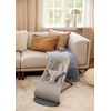 image:imageBabyBjrn Bouncer Balance Soft Cotton BlackDark Gray  2in1 Adjustable Baby Bouncer Seat and Toddler Chair Newborn to Toddler 829 lbs 4 Positions Lightweight amp PortableSand gray