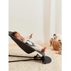 image:imageBabyBjrn Bouncer Balance Soft Cotton BlackDark Gray  2in1 Adjustable Baby Bouncer Seat and Toddler Chair Newborn to Toddler 829 lbs 4 Positions Lightweight amp PortableDark GrayGray