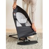 image:imageBabyBjrn Bouncer Balance Soft Cotton BlackDark Gray  2in1 Adjustable Baby Bouncer Seat and Toddler Chair Newborn to Toddler 829 lbs 4 Positions Lightweight amp PortableDark GrayGray