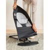image:imageBabyBjrn Bouncer Balance Soft Cotton BlackDark Gray  2in1 Adjustable Baby Bouncer Seat and Toddler Chair Newborn to Toddler 829 lbs 4 Positions Lightweight amp PortableDark GrayGray