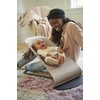 image:imageBabyBjrn Bouncer Balance Soft Cotton BlackDark Gray  2in1 Adjustable Baby Bouncer Seat and Toddler Chair Newborn to Toddler 829 lbs 4 Positions Lightweight amp PortableBeigeGray