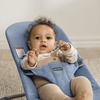 image:imageBabyBjrn Bouncer Bliss Cotton Black  2in1 Adjustable Baby Bouncer Seat and Toddler Chair Newborn to Toddler 829 lbs 4 Positions Lightweight amp PortableBlue