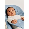 image:imageBabyBjrn Bouncer Bliss Cotton Black  2in1 Adjustable Baby Bouncer Seat and Toddler Chair Newborn to Toddler 829 lbs 4 Positions Lightweight amp PortableBlue