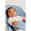 image:imageBabyBjrn Bouncer Bliss Cotton Black  2in1 Adjustable Baby Bouncer Seat and Toddler Chair Newborn to Toddler 829 lbs 4 Positions Lightweight amp PortableBlue