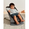 image:imageBabyBjrn Bouncer Bliss Cotton Black  2in1 Adjustable Baby Bouncer Seat and Toddler Chair Newborn to Toddler 829 lbs 4 Positions Lightweight amp PortableAnthracite
