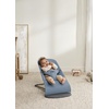 image:imageBabyBjrn Bouncer Bliss Cotton Black  2in1 Adjustable Baby Bouncer Seat and Toddler Chair Newborn to Toddler 829 lbs 4 Positions Lightweight amp PortableBlue