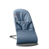 image:imageBabyBjrn Bouncer Bliss Cotton Black  2in1 Adjustable Baby Bouncer Seat and Toddler Chair Newborn to Toddler 829 lbs 4 Positions Lightweight amp PortableBlue