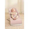 image:imageBabyBjrn Bouncer Bliss Cotton Black  2in1 Adjustable Baby Bouncer Seat and Toddler Chair Newborn to Toddler 829 lbs 4 Positions Lightweight amp PortableLight Pink