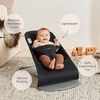 image:imageBabyBjrn Bouncer Bliss Cotton Black  2in1 Adjustable Baby Bouncer Seat and Toddler Chair Newborn to Toddler 829 lbs 4 Positions Lightweight amp PortableBlack