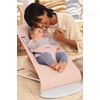 image:imageBabyBjrn Bouncer Bliss Cotton Black  2in1 Adjustable Baby Bouncer Seat and Toddler Chair Newborn to Toddler 829 lbs 4 Positions Lightweight amp PortableLight Pink