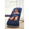 image:imageBabyBjrn Bouncer Bliss Cotton Black  2in1 Adjustable Baby Bouncer Seat and Toddler Chair Newborn to Toddler 829 lbs 4 Positions Lightweight amp PortableMidnight Blue