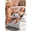 image:imageBabyBjrn Bouncer Bliss Cotton Black  2in1 Adjustable Baby Bouncer Seat and Toddler Chair Newborn to Toddler 829 lbs 4 Positions Lightweight amp PortableLight Gray