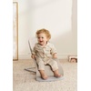 image:imageBabyBjrn Bouncer Bliss Cotton Black  2in1 Adjustable Baby Bouncer Seat and Toddler Chair Newborn to Toddler 829 lbs 4 Positions Lightweight amp PortableLight Beige