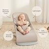 image:imageBabyBjrn Bouncer Bliss Cotton Black  2in1 Adjustable Baby Bouncer Seat and Toddler Chair Newborn to Toddler 829 lbs 4 Positions Lightweight amp PortableLight Beige