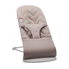 image:imageBabyBjrn Bouncer Bliss Cotton Black  2in1 Adjustable Baby Bouncer Seat and Toddler Chair Newborn to Toddler 829 lbs 4 Positions Lightweight amp PortableSand Gray