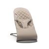 image:imageBabyBjrn Bouncer Bliss Cotton Black  2in1 Adjustable Baby Bouncer Seat and Toddler Chair Newborn to Toddler 829 lbs 4 Positions Lightweight amp PortableSand Gray