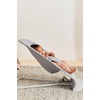 image:imageBabyBjrn Bouncer Bliss Cotton Black  2in1 Adjustable Baby Bouncer Seat and Toddler Chair Newborn to Toddler 829 lbs 4 Positions Lightweight amp PortableLight Gray