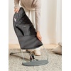 image:imageBabyBjrn Bouncer Bliss Cotton Black  2in1 Adjustable Baby Bouncer Seat and Toddler Chair Newborn to Toddler 829 lbs 4 Positions Lightweight amp PortableAnthracite