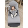 image:imageBabyBjrn Bouncer Bliss Cotton Black  2in1 Adjustable Baby Bouncer Seat and Toddler Chair Newborn to Toddler 829 lbs 4 Positions Lightweight amp PortableLight Gray