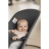 image:imageBabyBjrn Bouncer Bliss Cotton Black  2in1 Adjustable Baby Bouncer Seat and Toddler Chair Newborn to Toddler 829 lbs 4 Positions Lightweight amp PortableCharcoal Gray