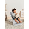 image:imageBabyBjrn Bouncer Bliss Cotton Black  2in1 Adjustable Baby Bouncer Seat and Toddler Chair Newborn to Toddler 829 lbs 4 Positions Lightweight amp PortableLight Gray