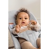 image:imageBabyBjrn Bouncer Bliss Cotton Black  2in1 Adjustable Baby Bouncer Seat and Toddler Chair Newborn to Toddler 829 lbs 4 Positions Lightweight amp PortableLight Gray