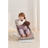 image:imageBabyBjrn Bouncer Bliss Cotton Black  2in1 Adjustable Baby Bouncer Seat and Toddler Chair Newborn to Toddler 829 lbs 4 Positions Lightweight amp PortableSand Gray