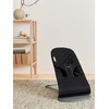 image:imageBabyBjrn Bouncer Bliss Cotton Black  2in1 Adjustable Baby Bouncer Seat and Toddler Chair Newborn to Toddler 829 lbs 4 Positions Lightweight amp PortableBlack