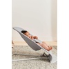 image:imageBabyBjrn Bouncer Bliss Cotton Black  2in1 Adjustable Baby Bouncer Seat and Toddler Chair Newborn to Toddler 829 lbs 4 Positions Lightweight amp PortableLight Gray