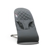 image:imageBabyBjrn Bouncer Bliss Cotton Black  2in1 Adjustable Baby Bouncer Seat and Toddler Chair Newborn to Toddler 829 lbs 4 Positions Lightweight amp PortableAnthracite