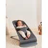 image:imageBabyBjrn Bouncer Bliss Cotton Black  2in1 Adjustable Baby Bouncer Seat and Toddler Chair Newborn to Toddler 829 lbs 4 Positions Lightweight amp PortableAnthracite
